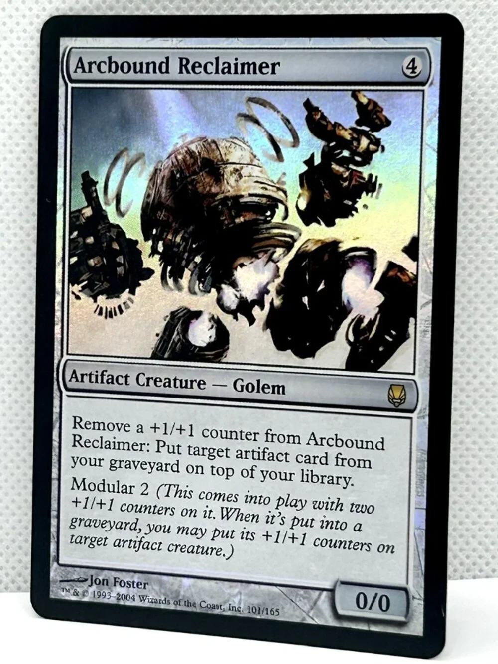 Arcbound Reclaimer Foil Rare Darksteel IN MAG CASE